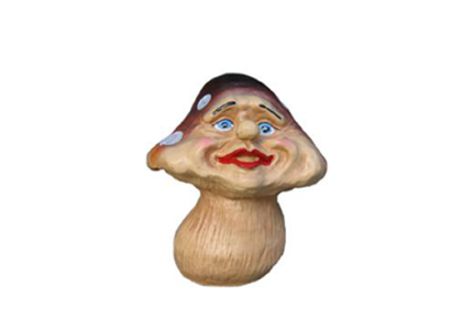 Sculpture Mushroom House Statue Garden Figures 18cm Statues Sculptures Figure new